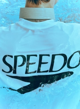 Speedo × BEAMS RASH T-Shirt 25SS联名机能水陆两用印花短袖T恤
