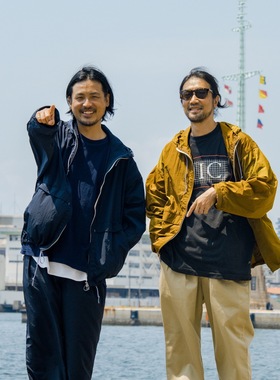 nanamica Boardwalk Jacket 24AW塔夫绸尼龙机能轻薄刺绣连帽夹克