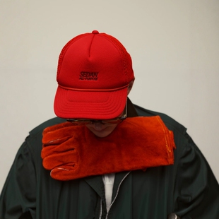 SEDAN ALL PURPOSE OG LOGO Tracker Cap 25SS抽绳网眼卡车棒球帽