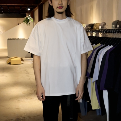 COOTIE匹马棉混纺合身短袖T恤