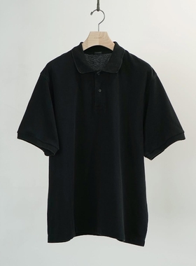 COMOLI Pique Short-Sleeve Polo Shirt 26SS 鹿子珠地棉短袖衬衫
