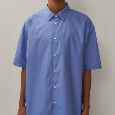 ATON印度苏文棉宽松短袖衬衫