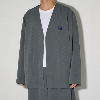 NEEDLESSTUDIOUS竖条纹轻量开衫