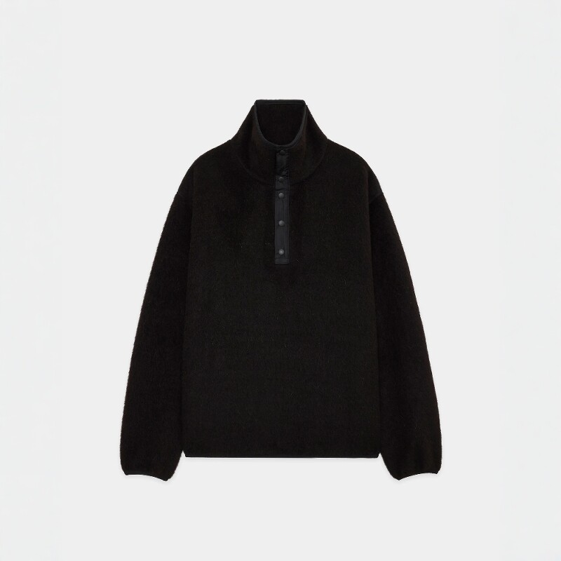 MARKAWARE ALPACA FLEECE TRACK JUMPER 24AW 羊驼毛抓绒立领卫衣