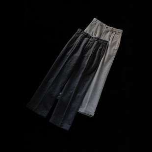 Trousers Work 25AW 羊毛亚麻混纺工装 T.T 长裤 Taigatakahashi
