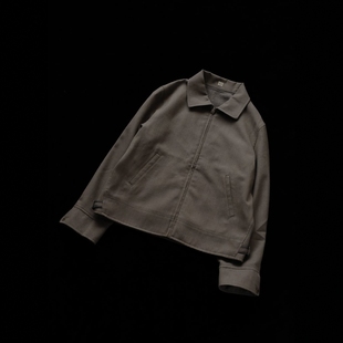 Jacket Cossack 26SS复古重磅粗花呢羊毛夹克 Taigatakahashi T.T