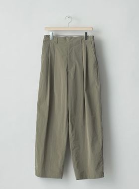 ssstein Windproof Nylon Wide Easy Trousers25SS尼龙宽松休闲裤