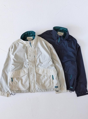 L.L.Bean Windy Ridge Jacket 25SS复古户外尼龙立领运动口袋夹克