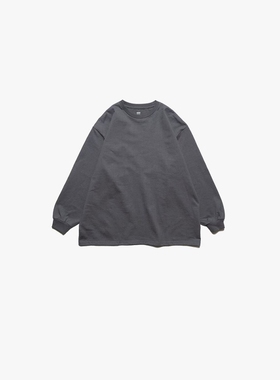 Graphpaper Heavy Weight L/S Oversized Tee25AW重磅宽松长袖T恤