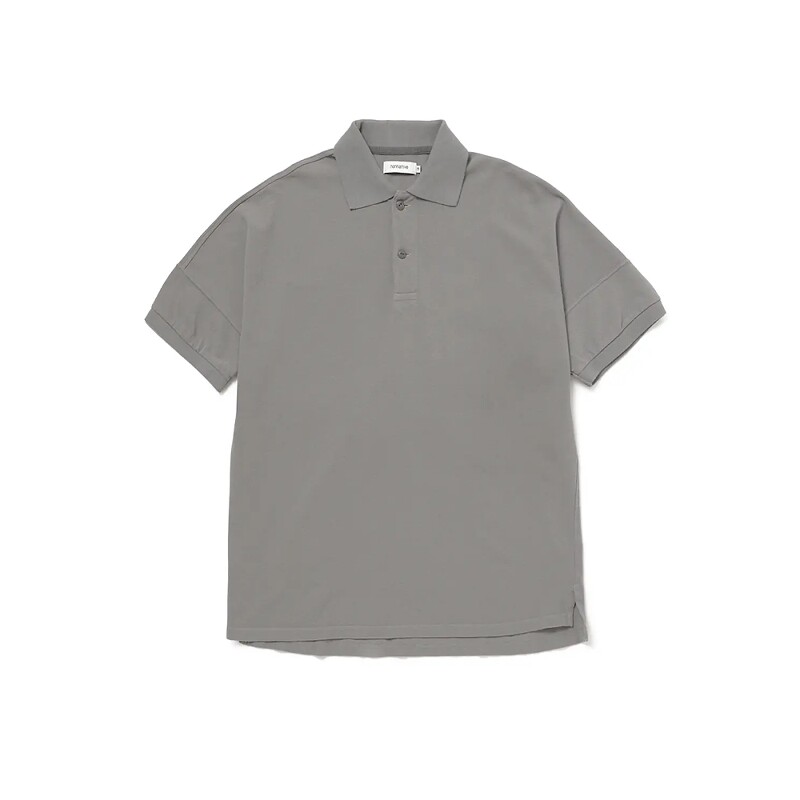 nonnative OFFICER S/S POLO SHIRT 25SS 珠地棉染色宽松短袖衬衫