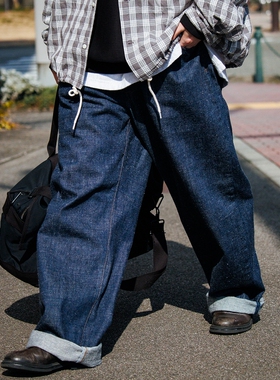 nanamica Selvage Denim Pants 26SS 绳染赤耳水洗五袋直筒牛仔裤