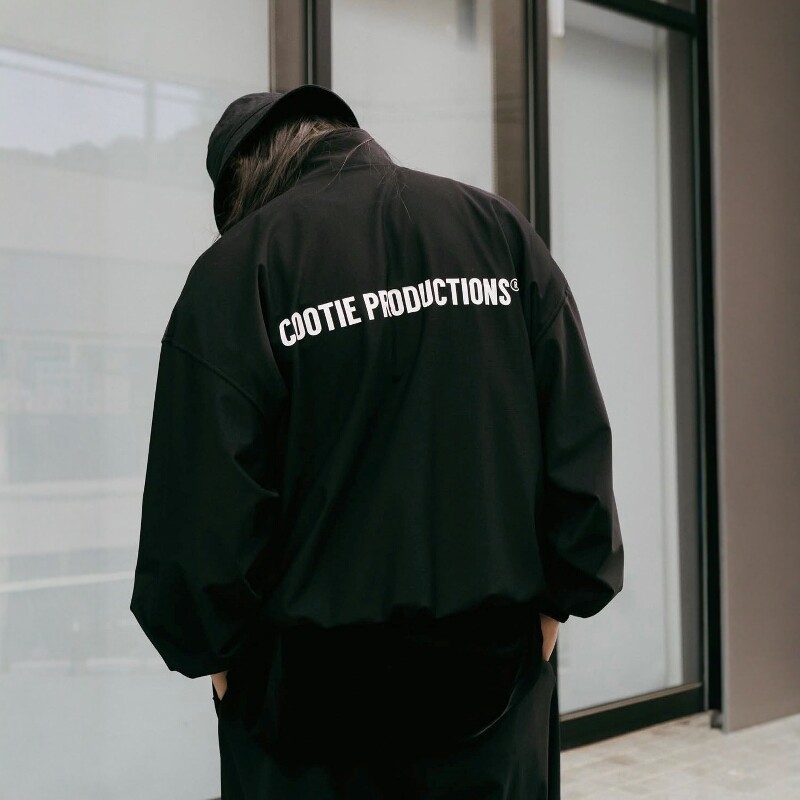 COOTIE Frost Weave Track Jacket 26SS尼龙网眼清凉宽松运动夹克