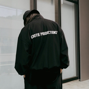 Jacket COOTIE Track Weave 26SS尼龙网眼清凉宽松运动夹克 Frost