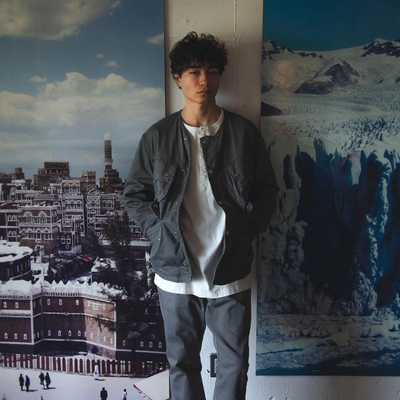 nonnative做旧蜡染防水四袋夹克