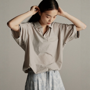 Stretch 户外防水速干套头衬衫 Bilo 26SS T恤 Pullover GOLDWIN