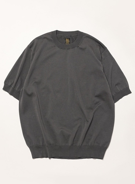 BATONER The Seaisland Cotton Crew Neck 25SS高级棉针织短袖T恤