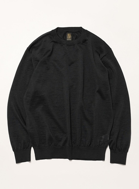 BATONER Choma Crew Neck 25SS 苎麻极细纱线轻薄凉爽圆领针织衫