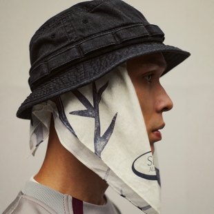 SEDAN ALL PURPOSE Vintage Boonie Hat 25SS 复古做旧水洗渔夫帽