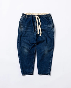 ANACHRONORM SELVEDGE DENIM EASY PANTS 24SS水洗复古做旧牛仔裤