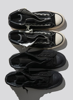 MINEDENIM × nonnative DWELLER TRAINER26SS联名防水牛皮帆布鞋