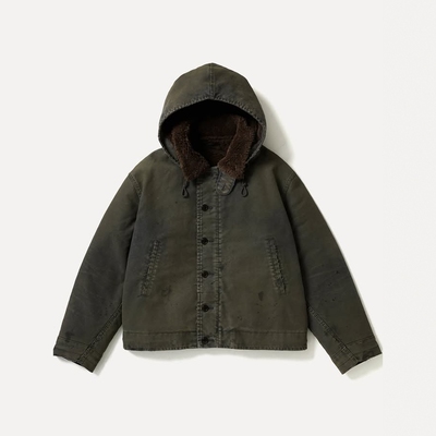 A.PRESSE法国海军连帽甲板服夹克