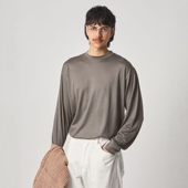 T恤 wool Alan Steven Tee Merino neck 美利奴羊毛长袖 crew 26SS