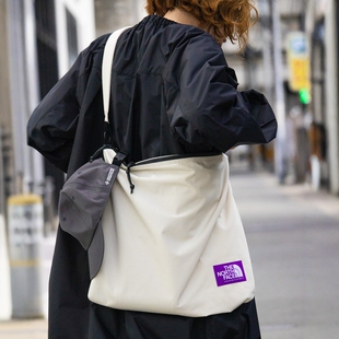 25SS TNF Bag Shoulder 北面紫标轻量帆布大容量单肩斜挎包 Field