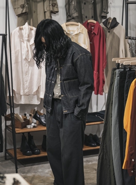 T.T LOT.703 DENIM JACKET C.1920'S 25AW 复古白耳冈山牛仔夹克