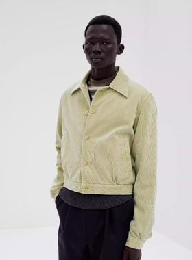 AURALEE PIGMENT DYED FINX CORDUROY BLOUSON25AW水洗灯芯绒夹克