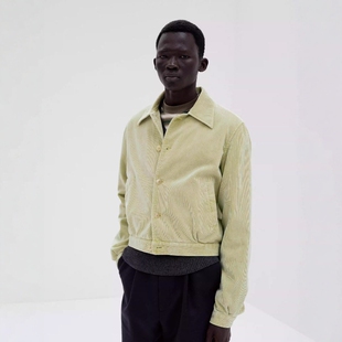 CORDUROY AURALEE FINX DYED BLOUSON25AW水洗灯芯绒夹克 PIGMENT