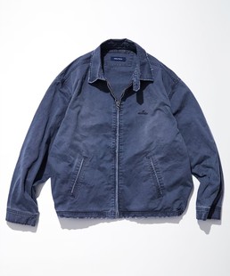 cloth NAUTICA Chino Blouson Crushed 24SS復(fù)古做舊水洗染色夾克
