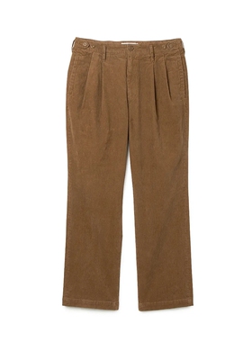 nonnative OFFICER CHINO TROUSERS CORD DYE 25AW蜡染灯芯绒长裤