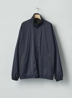 ssstein Silk Back Stand Collar Zip Jacket 26SS塔夫绸立领夹克