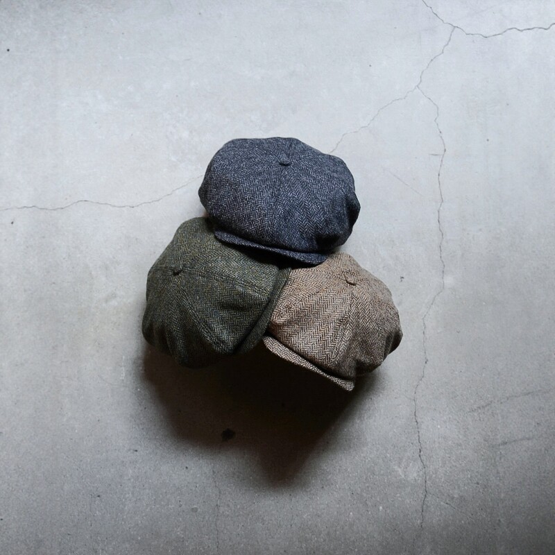 THEH.W.DOG&CO.羊毛报童狩猎帽