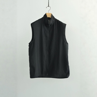 26SS Vest 植物纤维汉麻拉链马甲 Canapa COMOLI