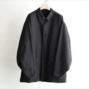 Twill work Post 口袋教练夹克 25AW 斜纹布工装 Jacket COMOLI