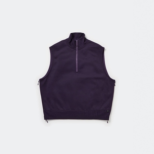 DAIWA PIER39 TECH SWEAT ZIP VEST PULLOVER 25AW半拉链卫衣马甲