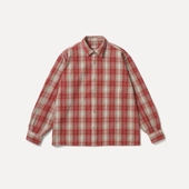 Silk Nep Twill A.PRESSE CheckShirt26SS复古真丝斜纹布格纹衬衫