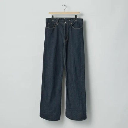ssstein Twist Cut Denim Jeans 26SS 做旧蓝染拧线宽松牛仔裤