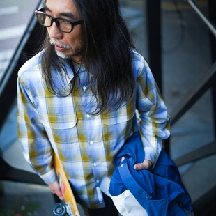 nanamica Regular Collar Pique Shirt 25SS 珠地布格纹工装衬衫