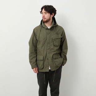 26SS nonnative JACKET HOODED 棉质防撕防风连帽夹克 TROOPER