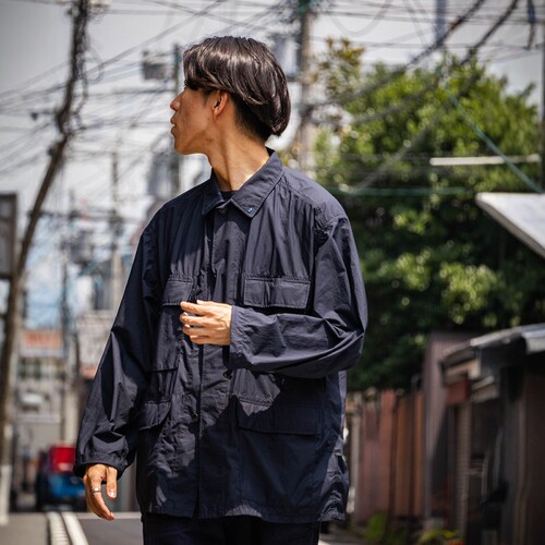 nanamica尼龙防撕裂口袋野战夹克