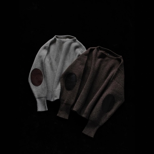 Taigatakahashi 复古做旧补丁羊毛针织衫 A.R.C 25AW Sweater T.T