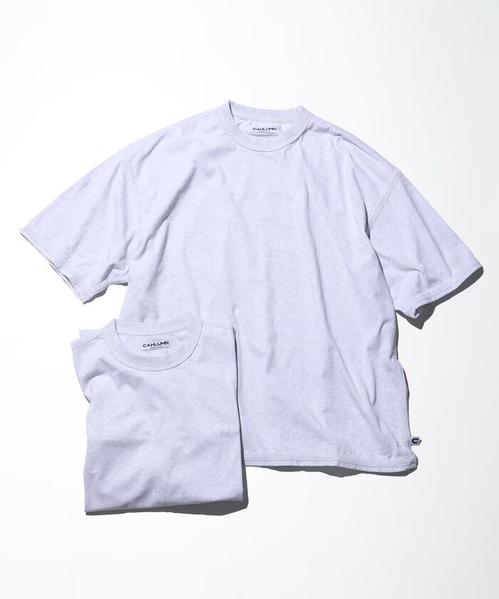 CAHLUMN 2-Pack Reversible Tee 24SS 长谷川双面打底宽松短袖T恤