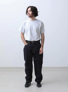 KAPTAIN SUNSHINE 5P FRONT DENIM PANTS 24AW复古五袋锥形牛仔裤