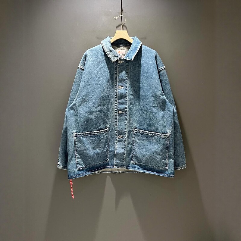 BEAMS JAPAN MONSTER DENIM COVERALL 25AW 日产红绳复古牛仔夹克