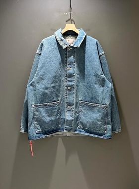 BEAMS JAPAN MONSTER DENIM COVERALL 25AW 日产红绳复古牛仔夹克