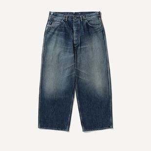 A.PRESSE Vintage Denim Logger Pants 26SS 复古水洗牛仔伐木裤
