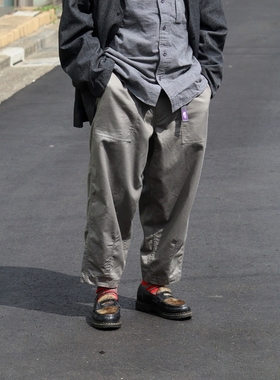 TNF COOLMAX Chino Wide Cropped Pants25AW北面紫标斜纹布九分裤