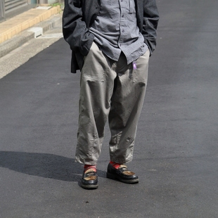TNF COOLMAX Chino Wide Cropped Pants25AW北面紫标斜纹布九分裤
